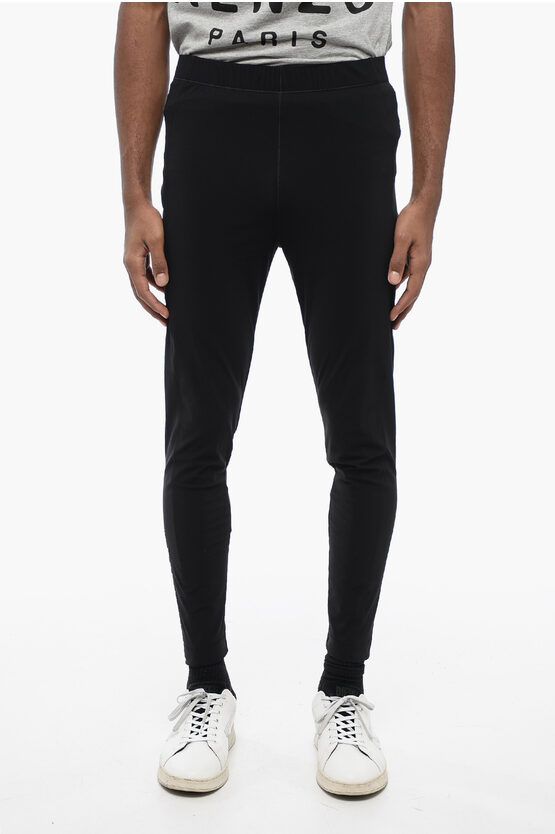 Shop Moncler Day-namic Tech Fabric Leggings With Elastic Waistband