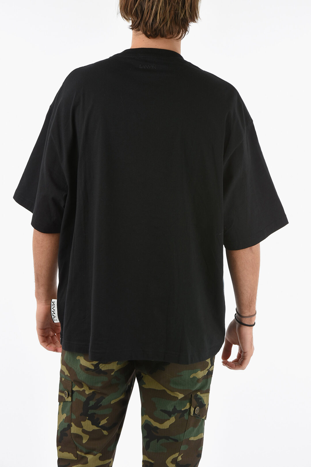 Lanvin DC COMICS Oversized T-shirt with BATMAN Print men
