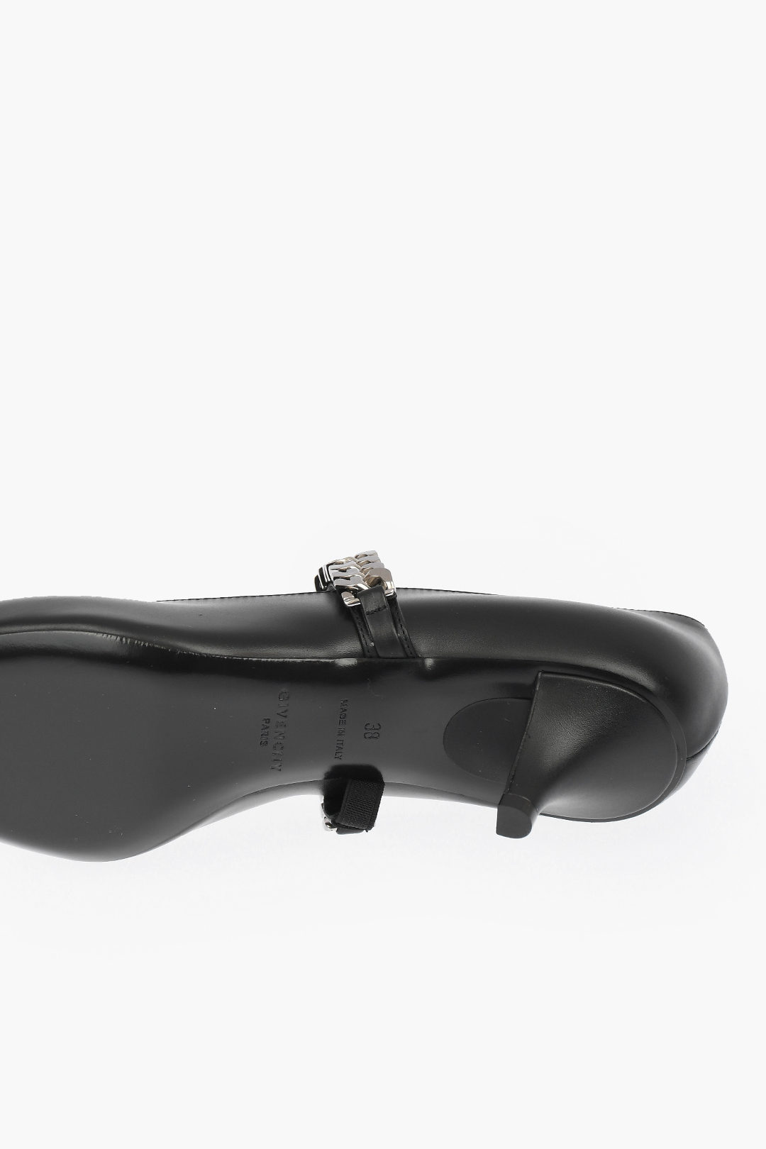 Givenchy Decolleté SHOW in Pelle con Borchie e Catena Decorativa