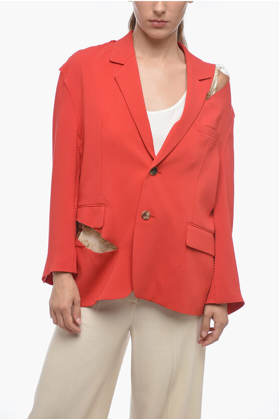 Shop Undercover Decorative Trimming Blazer With Cut Out Detail