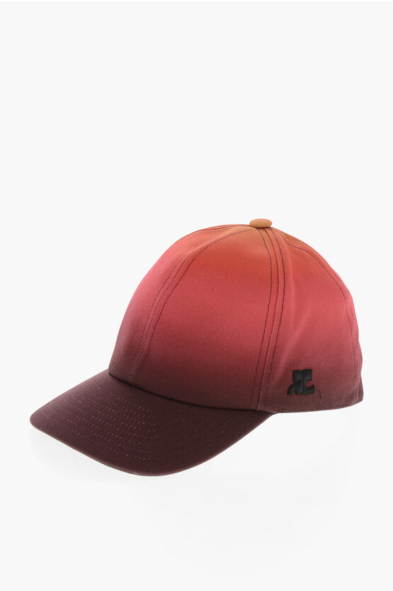 Courrèges Degradè Canvas Baseball Cap
