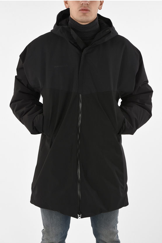 大人も着やすいシンプルファッション Mammut Outlet Glamood - men Belt with Jacket Down X DELTA メンズウェア