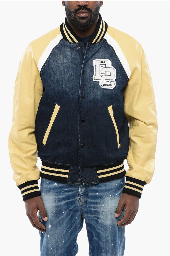 Denim Bomber Jacket… - image
