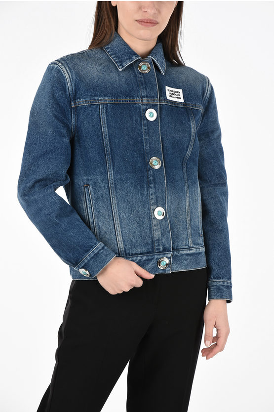 【関税&送料込】Burberry Embroidered Denim Jacket P00896406.jpg