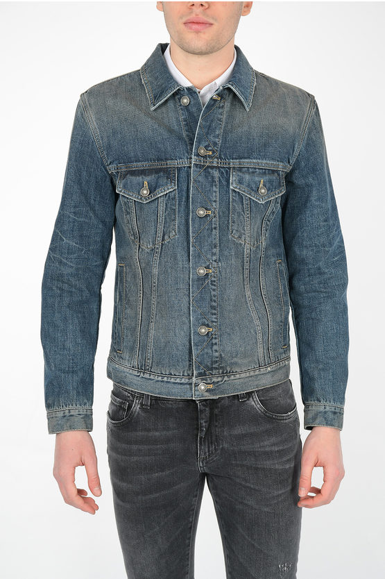 Givenchy denim jacket men - Glamood Outlet