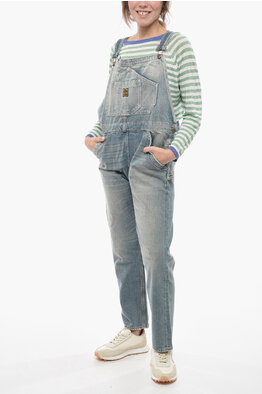 Washington Dee Cee Light-Wash Denim Overalls women - Glamood