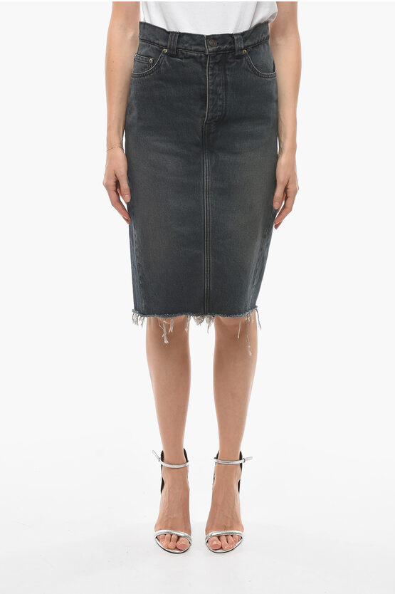 Balenciaga Denim Low-Crotch Skort women - Glamood Outlet