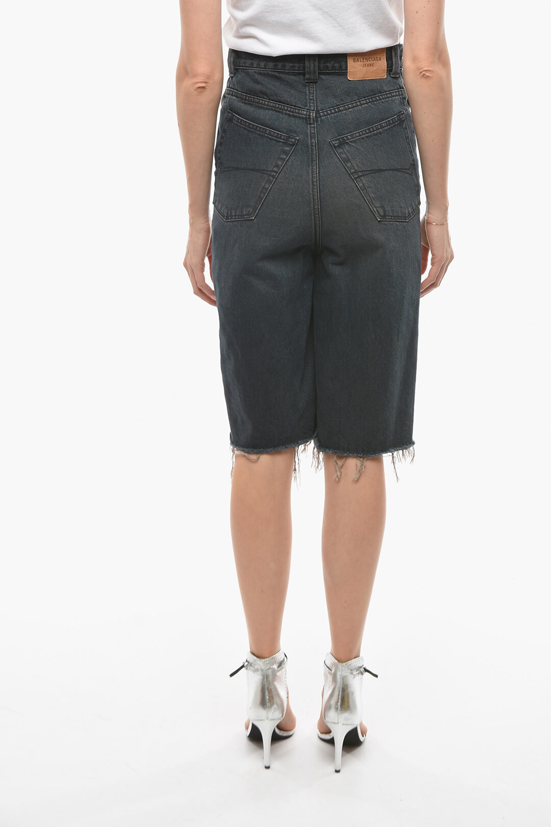 Balenciaga Denim Low-Crotch Skort women - Glamood Outlet