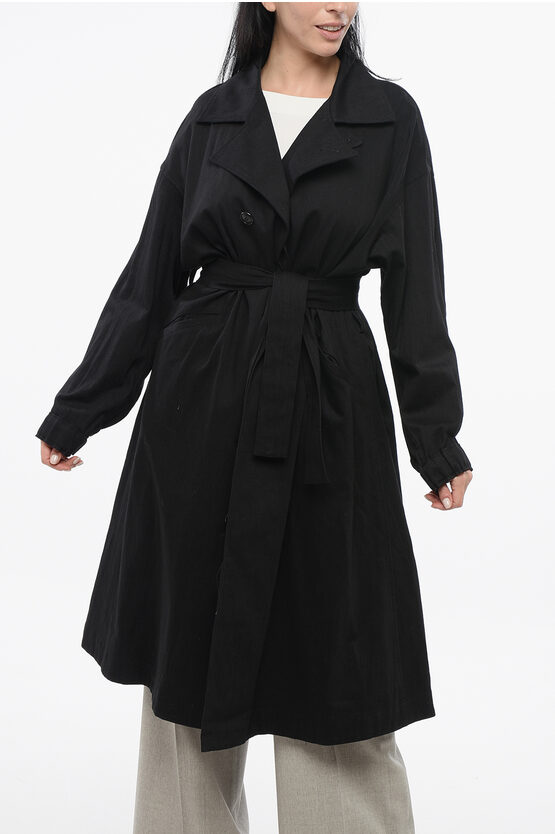 YOHJI YAMAMOTO DENIM OVERSIZED COAT