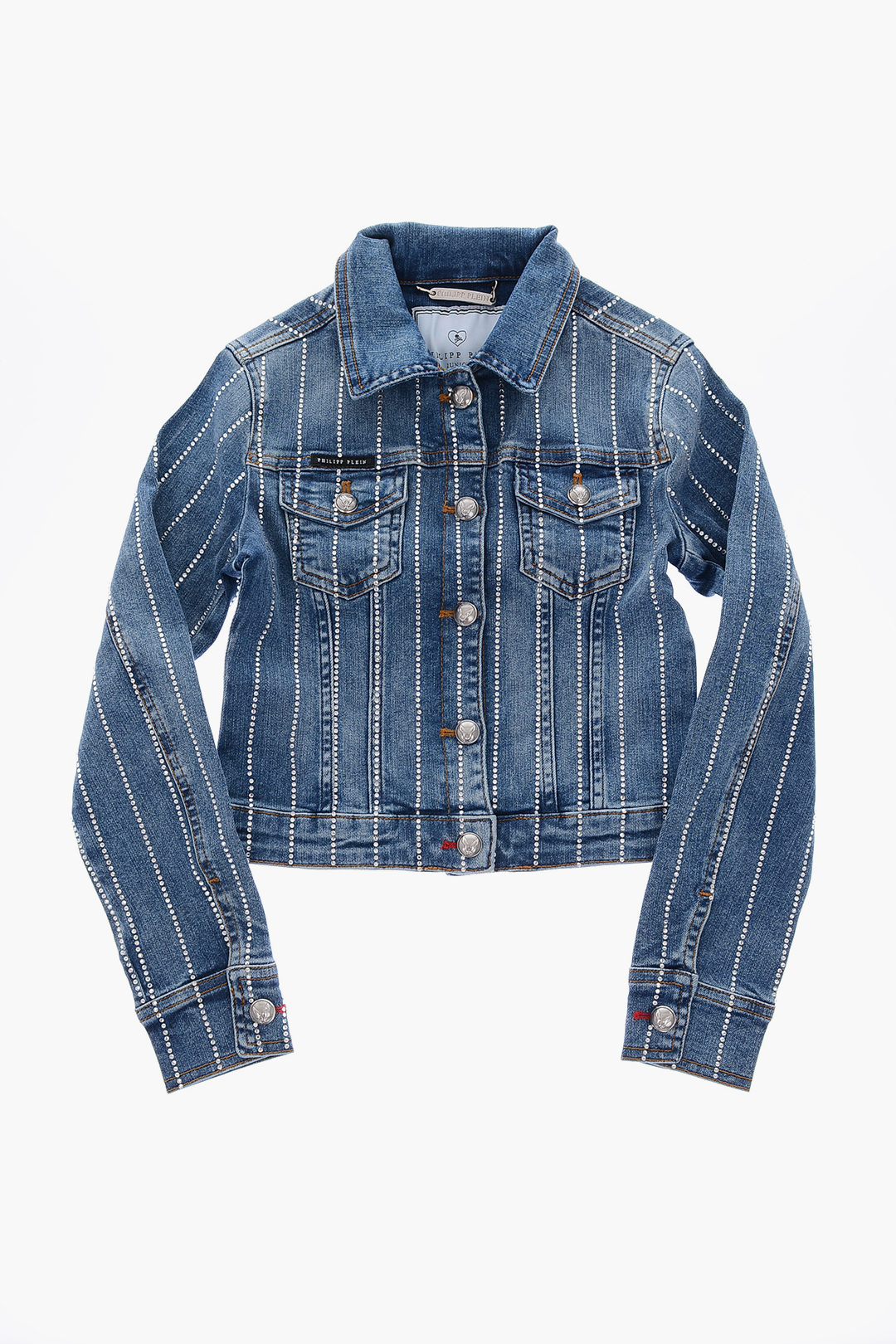 rhinestone embellished jacket