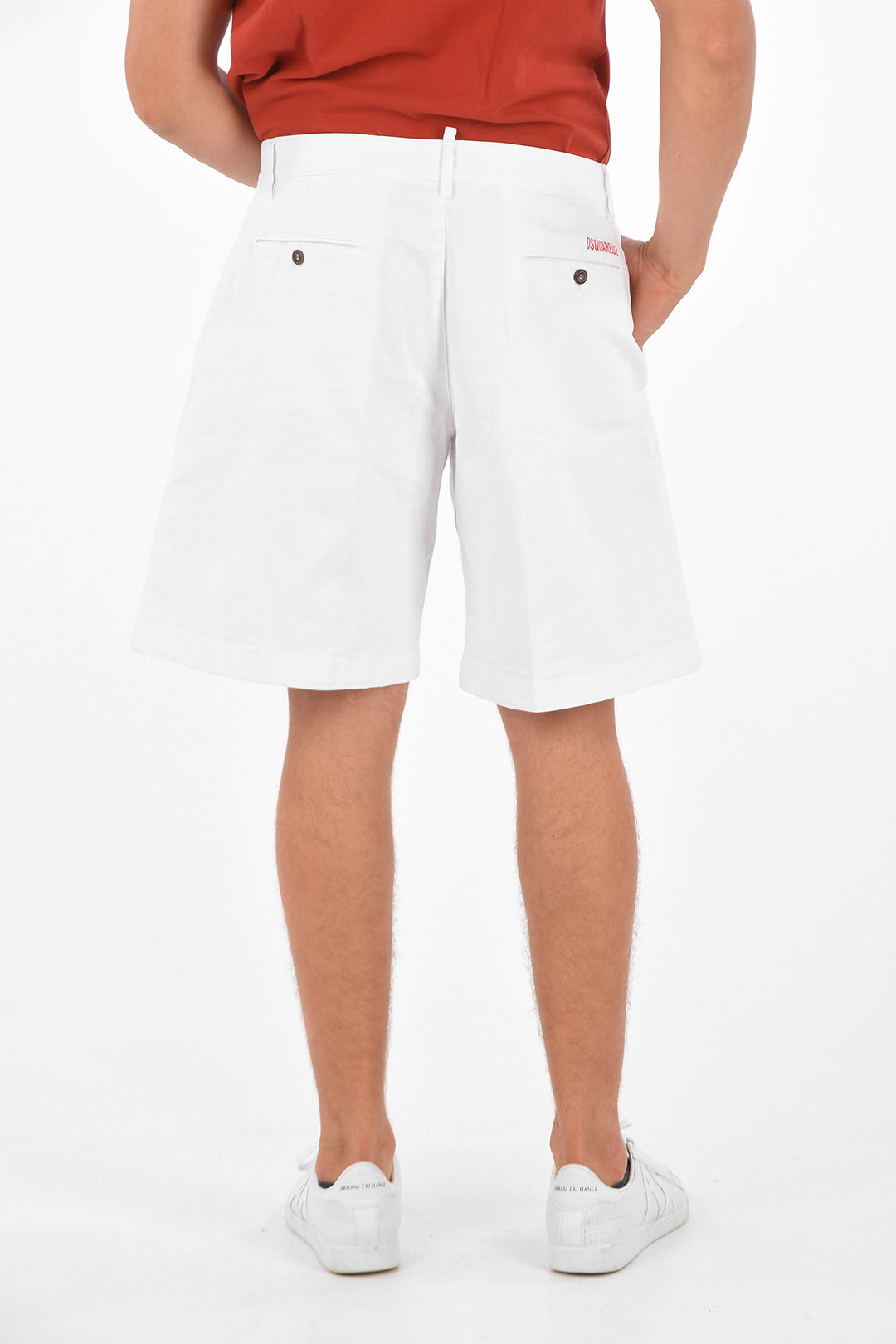 Dsquared2 Denim Shorts with Belt Loops men - Glamood Outlet