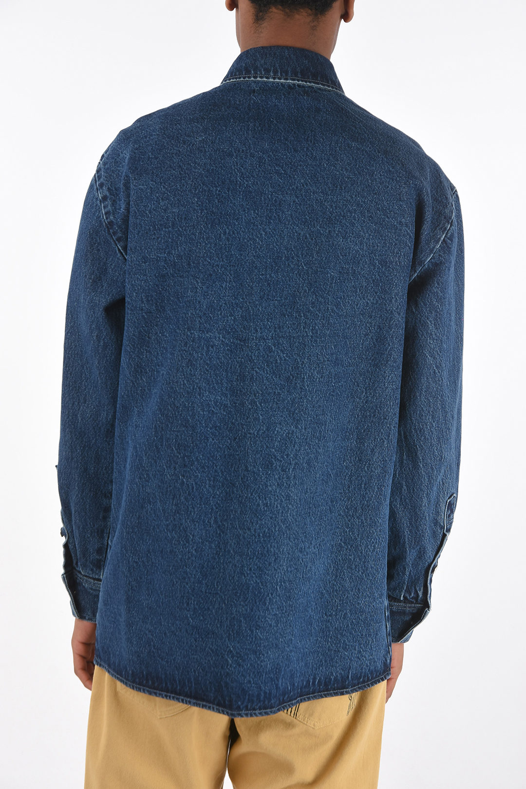 Raf Simons Straight Fit Denim Overshirt