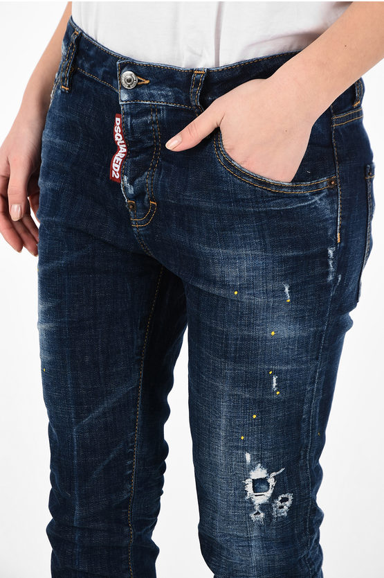 Dsquared2 Denim Stretch COOL GIRL Jeans women - Glamood Outlet
