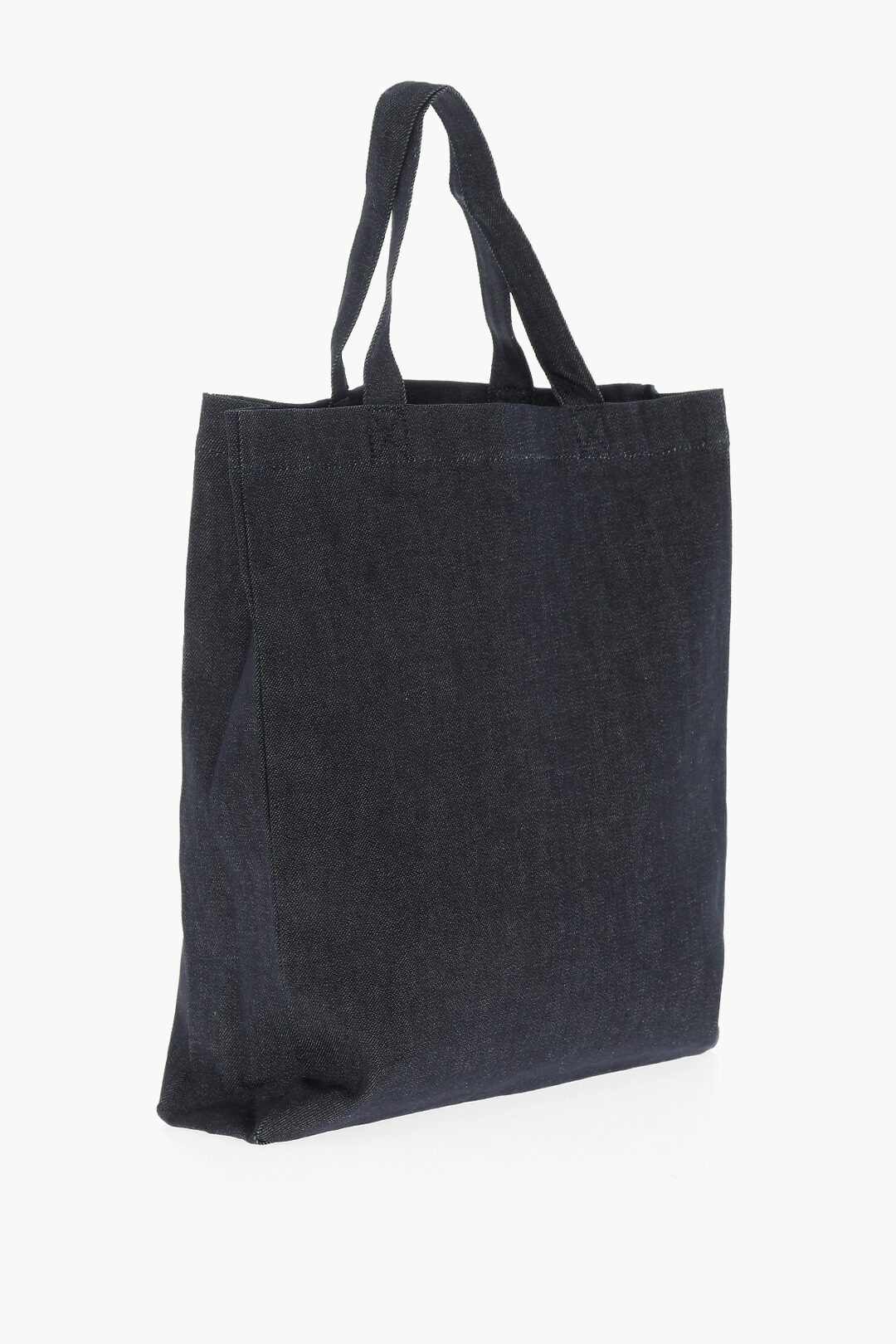 A.P.C. Denim Tote Bag with Printed Logo women - Glamood Outlet
