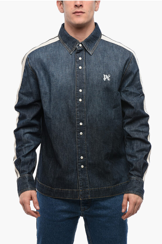 Denim Track Shirt W… - image