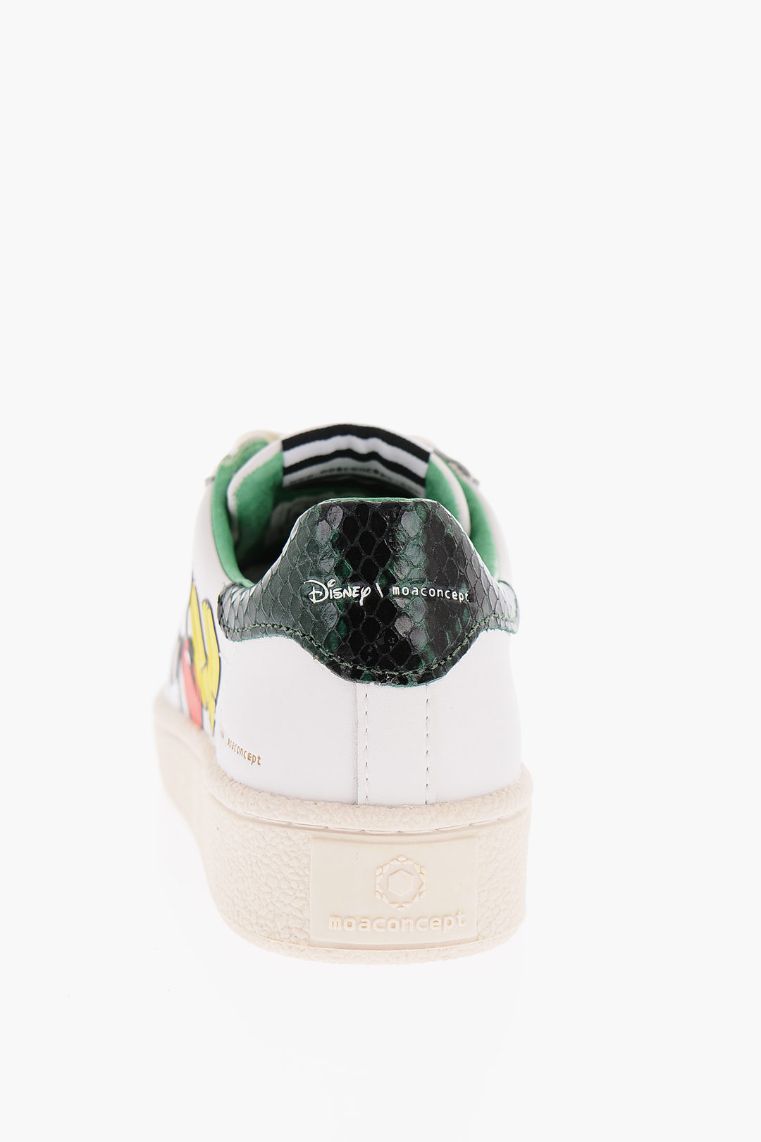 MOA Master of Arts DISNEY Crocodile Effect Leather Low-Top