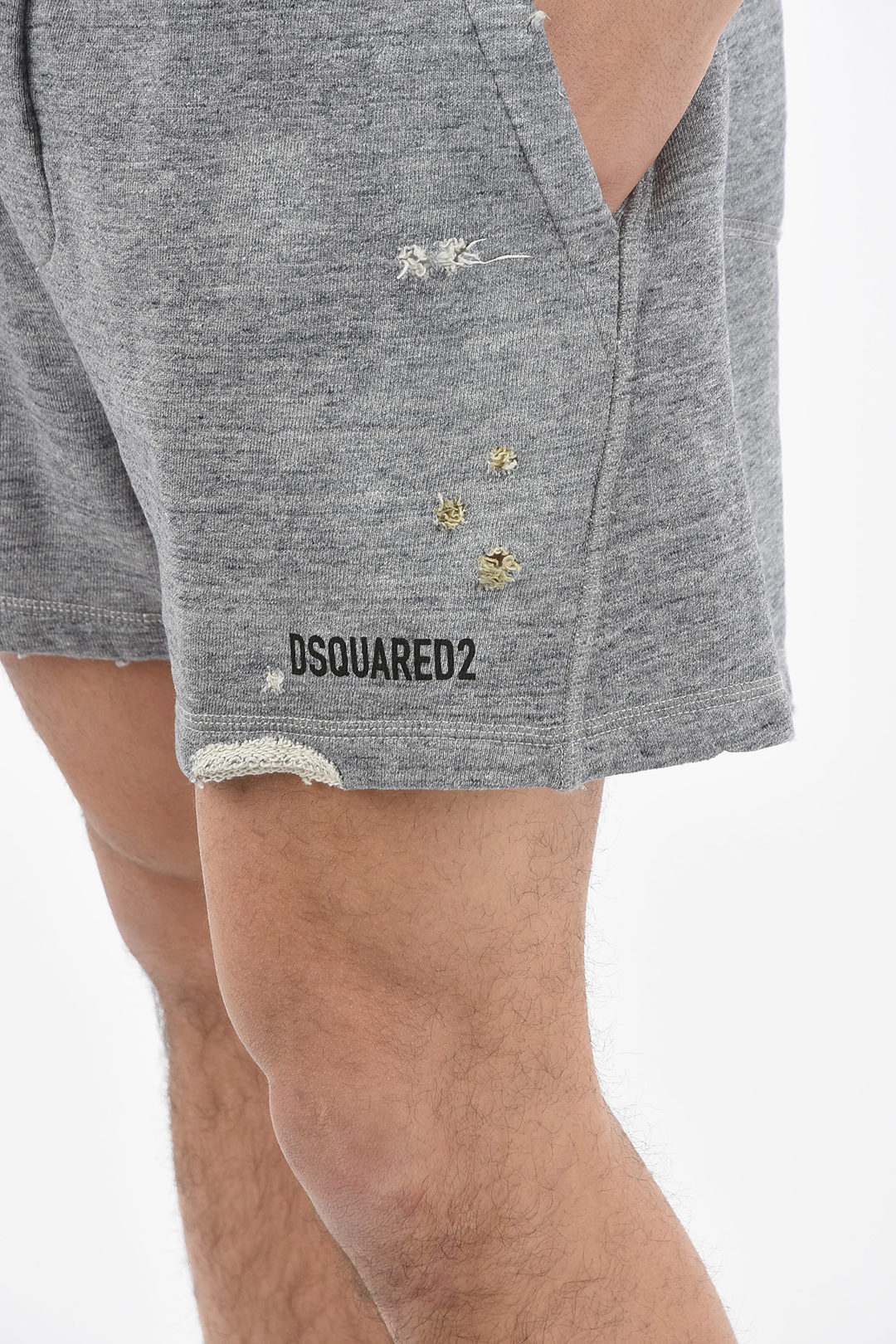 Distressed hotsell sweat shorts