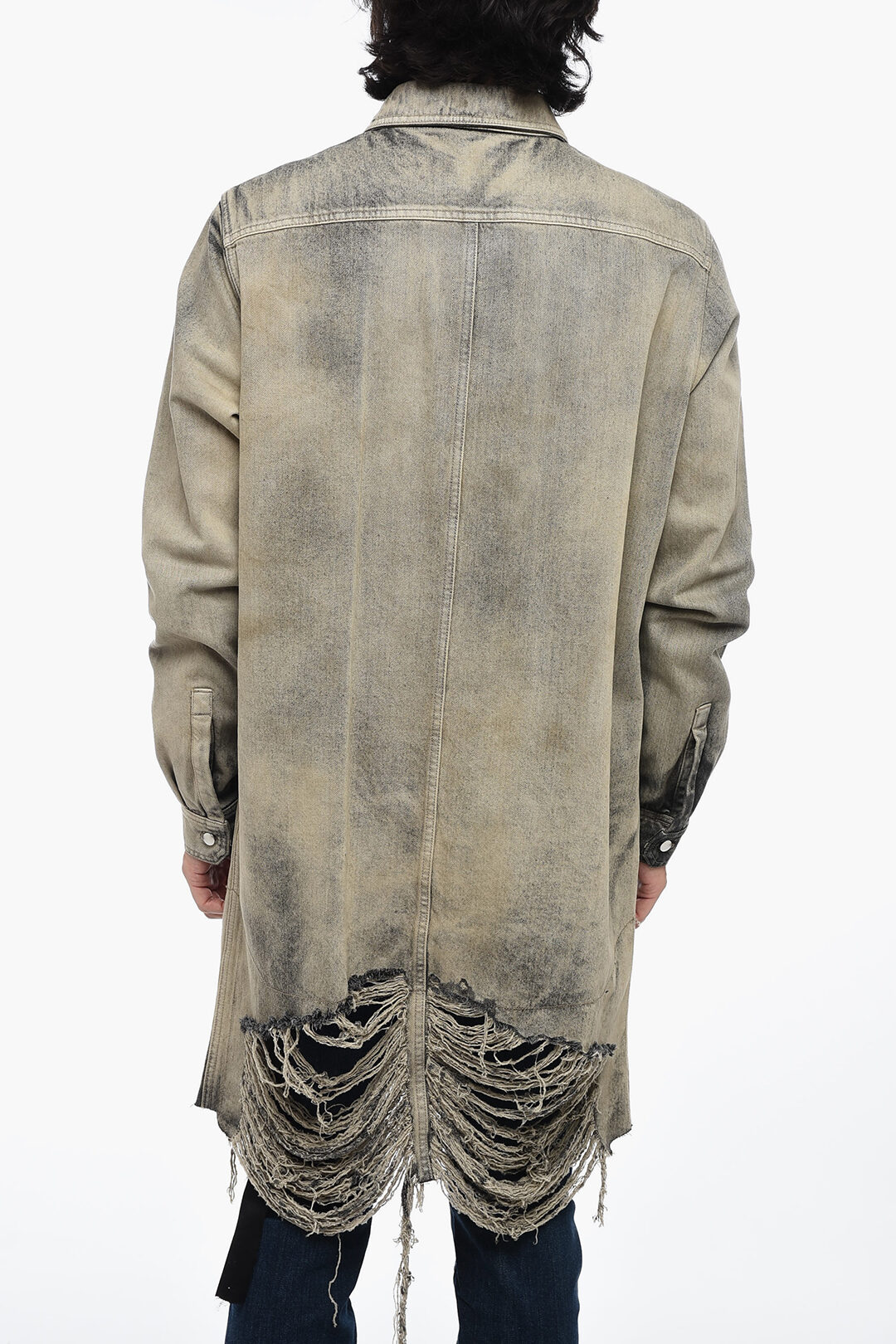 ハイセンス♪【RICK OWENS】Denim プリントオーバーシャツ ハイセンス♪【RICK OWENS】Denim プリントオーバーシャツ (RICK