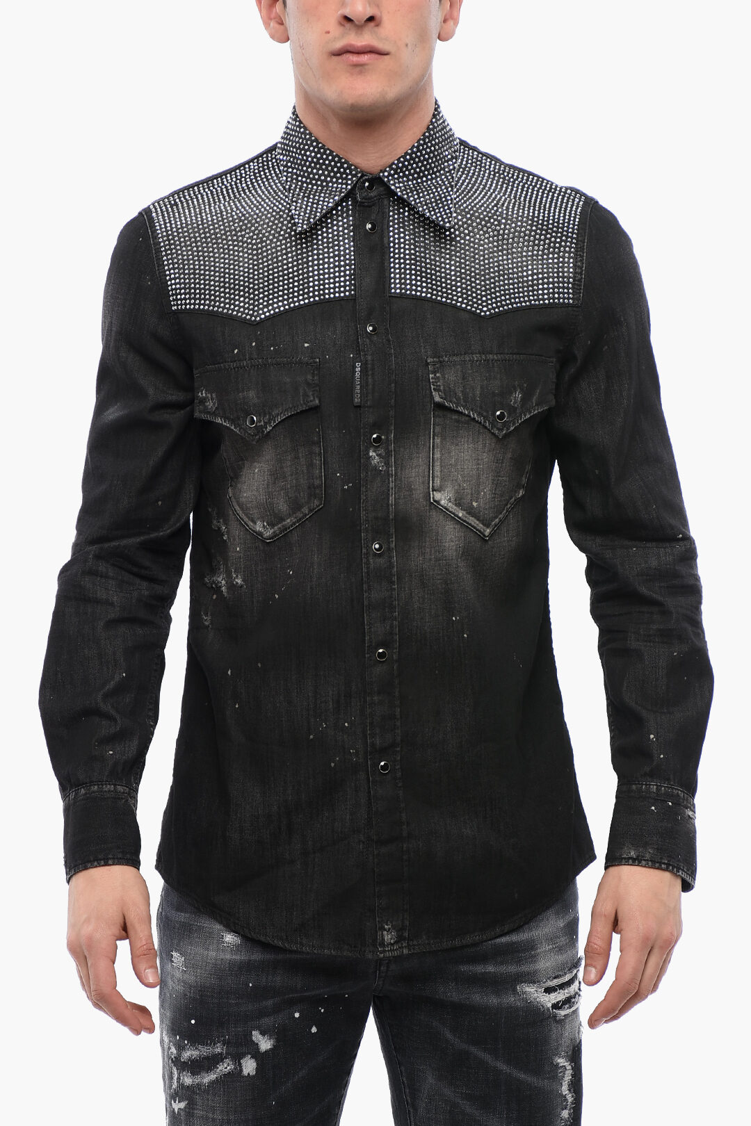 Glamood Outlet Dsquared Denim Shirt Dsquared2 Denim RELAX DAN