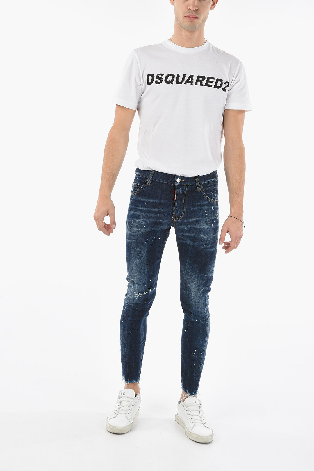 HIGH TWIST JERSEY DISTORTED S/S TEE / DUSTY BROWN