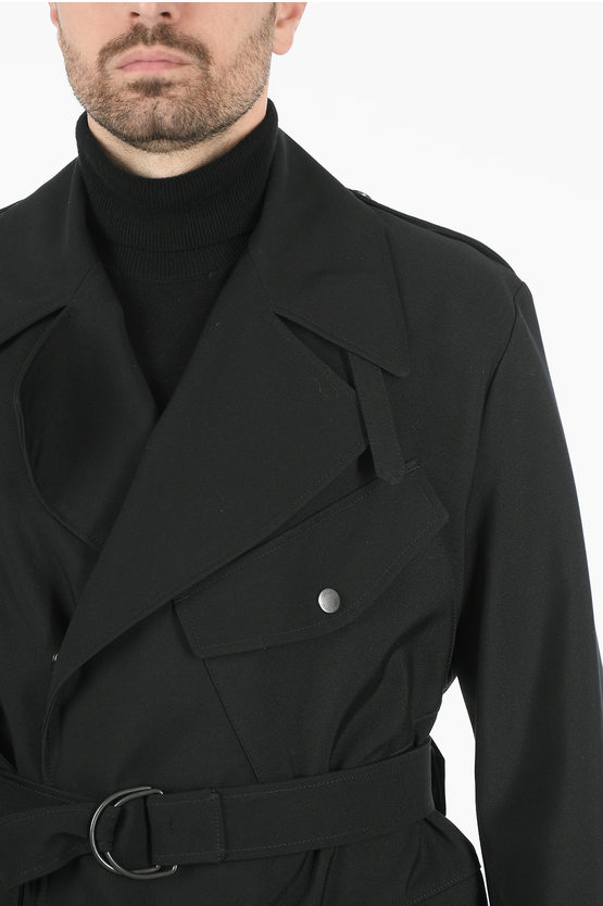 Hugo Boss Double Breasted Belted Coat men - Glamood Outlet