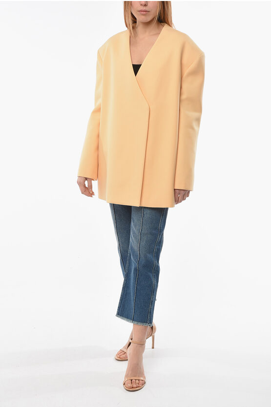 アウターその他 JIL SANDER Woman Blazer Yellow J02BN0120J65090 737 Jil Sander Outlet: Blazer woman - Yellow | Jil Sander blazer