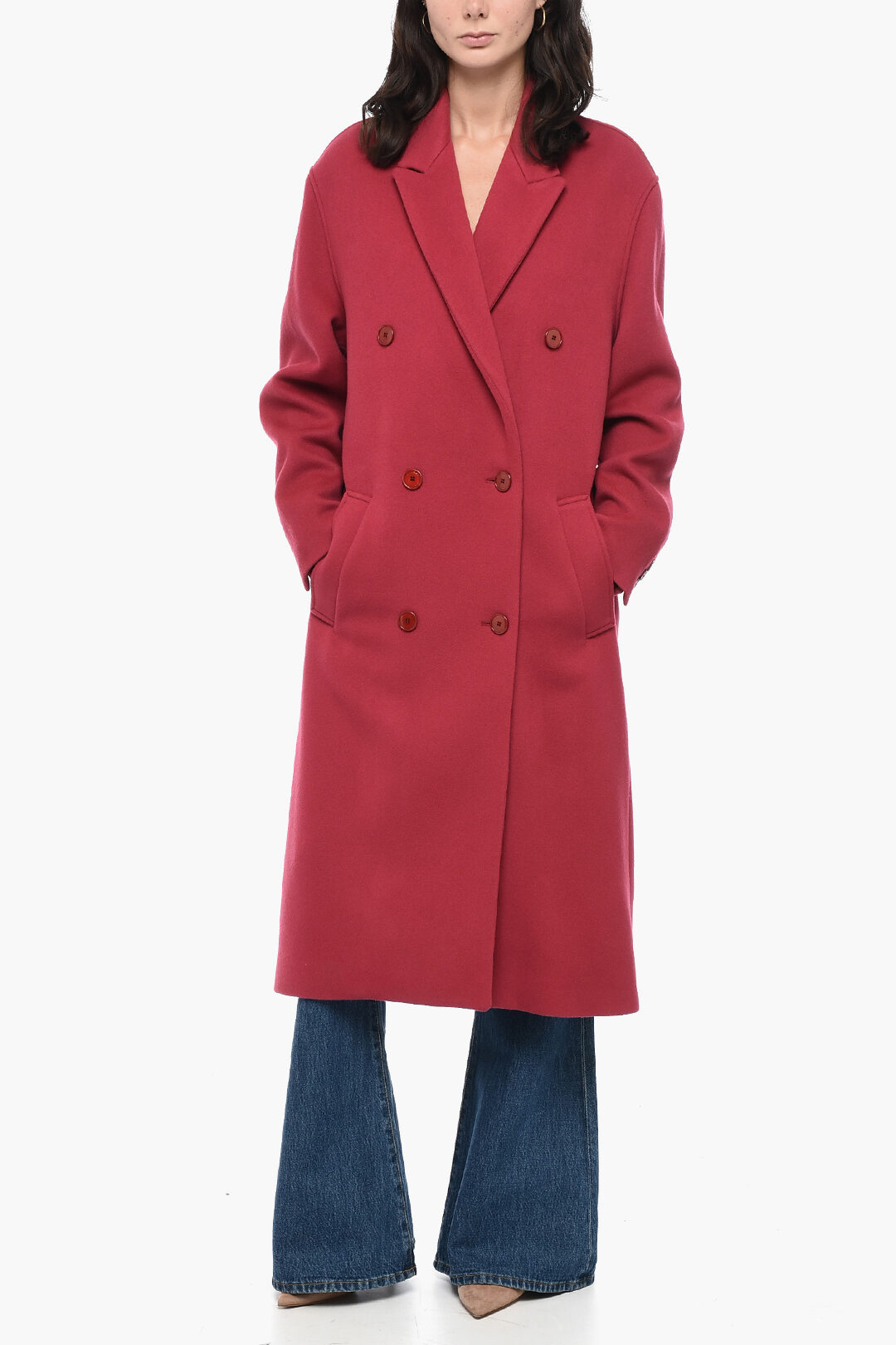 【送料&関税込】Marant Atoile Double-breasted Coat Isabel Marant Double Breasted Coat women - Glamood Outlet