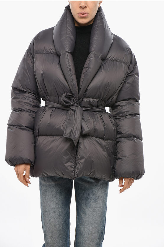 Bacon Double-breasted Dada Down Jacket In Black