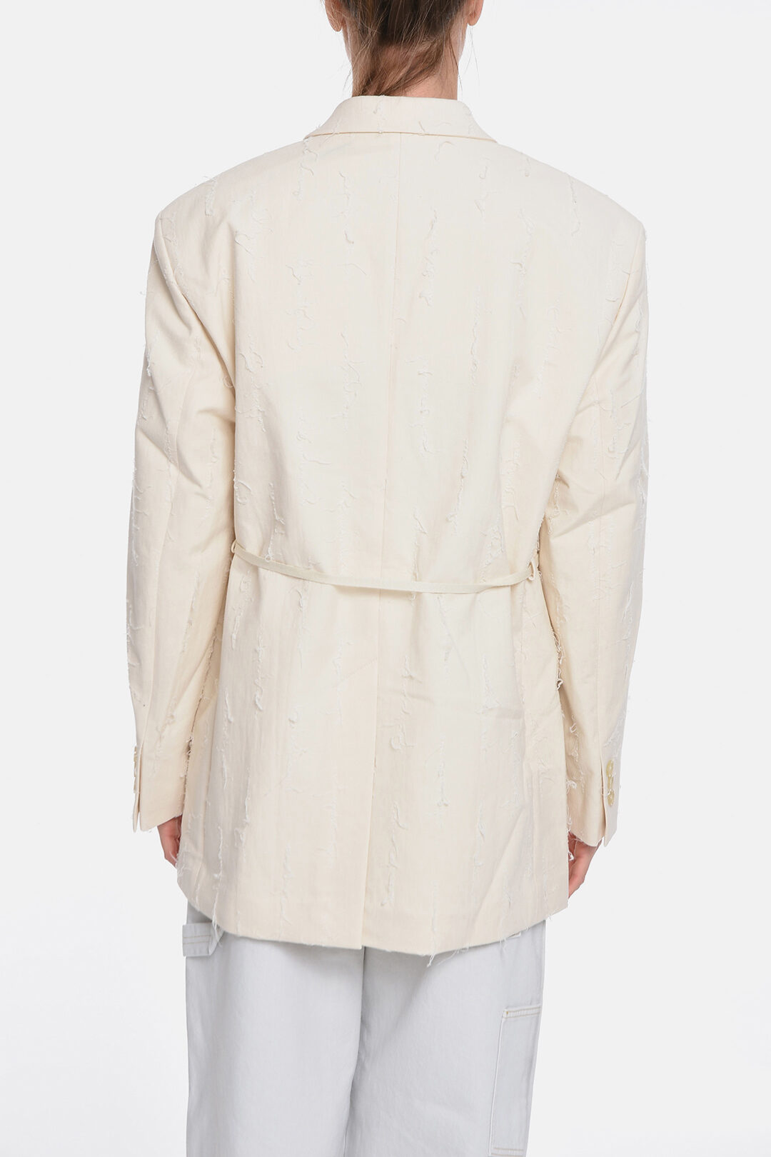 ボトムスその他 Jil Sander Double Breast Blazer Jacket Jil Sander Double-breasted Blazer with Back Half-belt women
