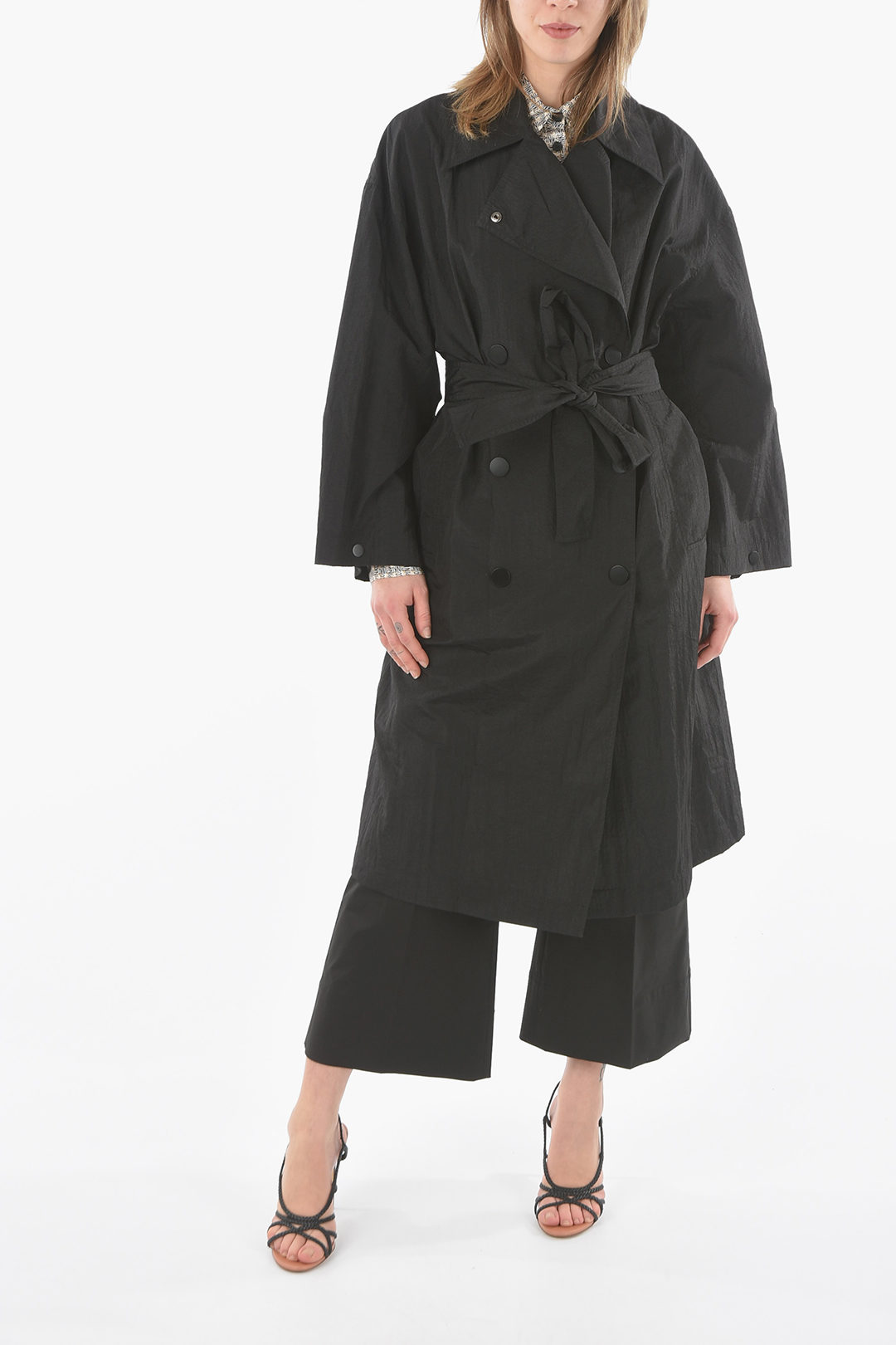 Rodebjer Double Breasted GEMMA Trench with Belt women - Glamood Outlet
