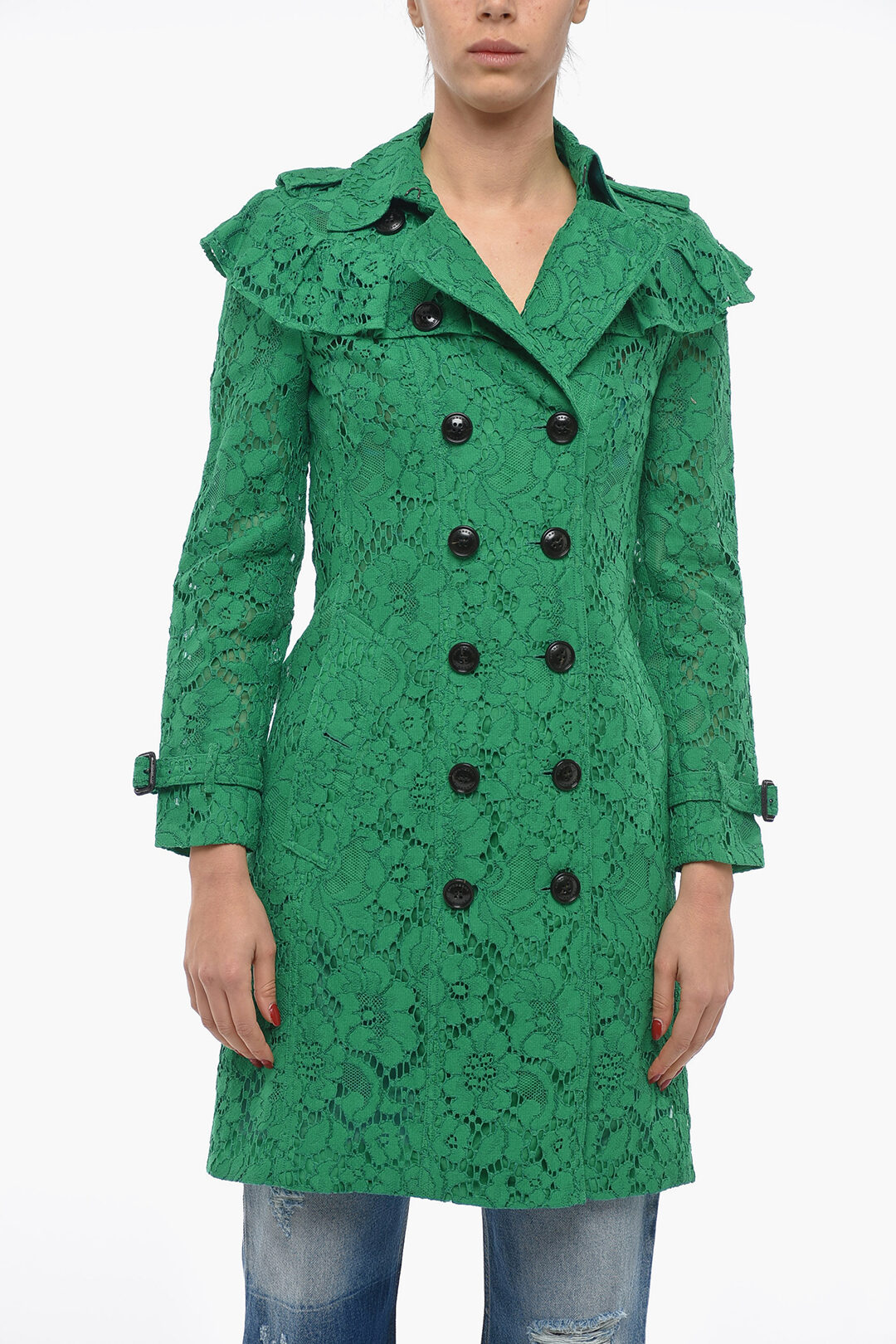 Burberry discount lace coat