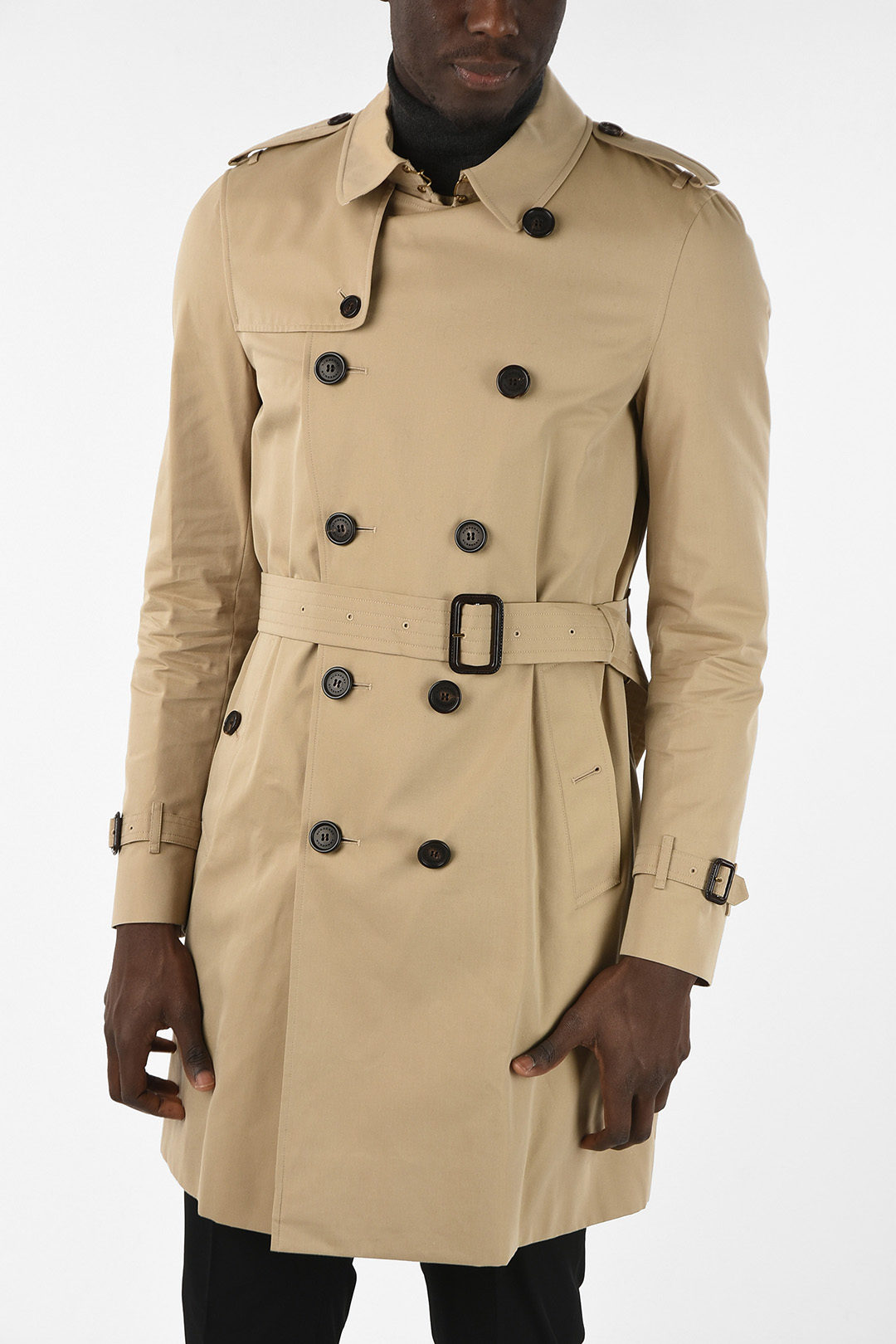 Burberry Double Breasted the sandrigham Trench men - Glamood Outlet