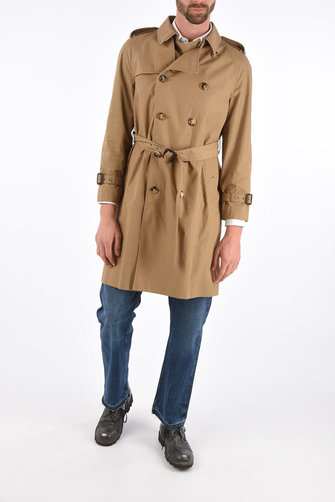 Burberry mens clearance trench coat outlet