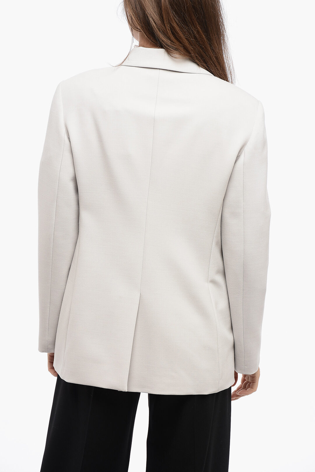 Fabiana Filippi Double-Brested Blazer with shimmer Breast