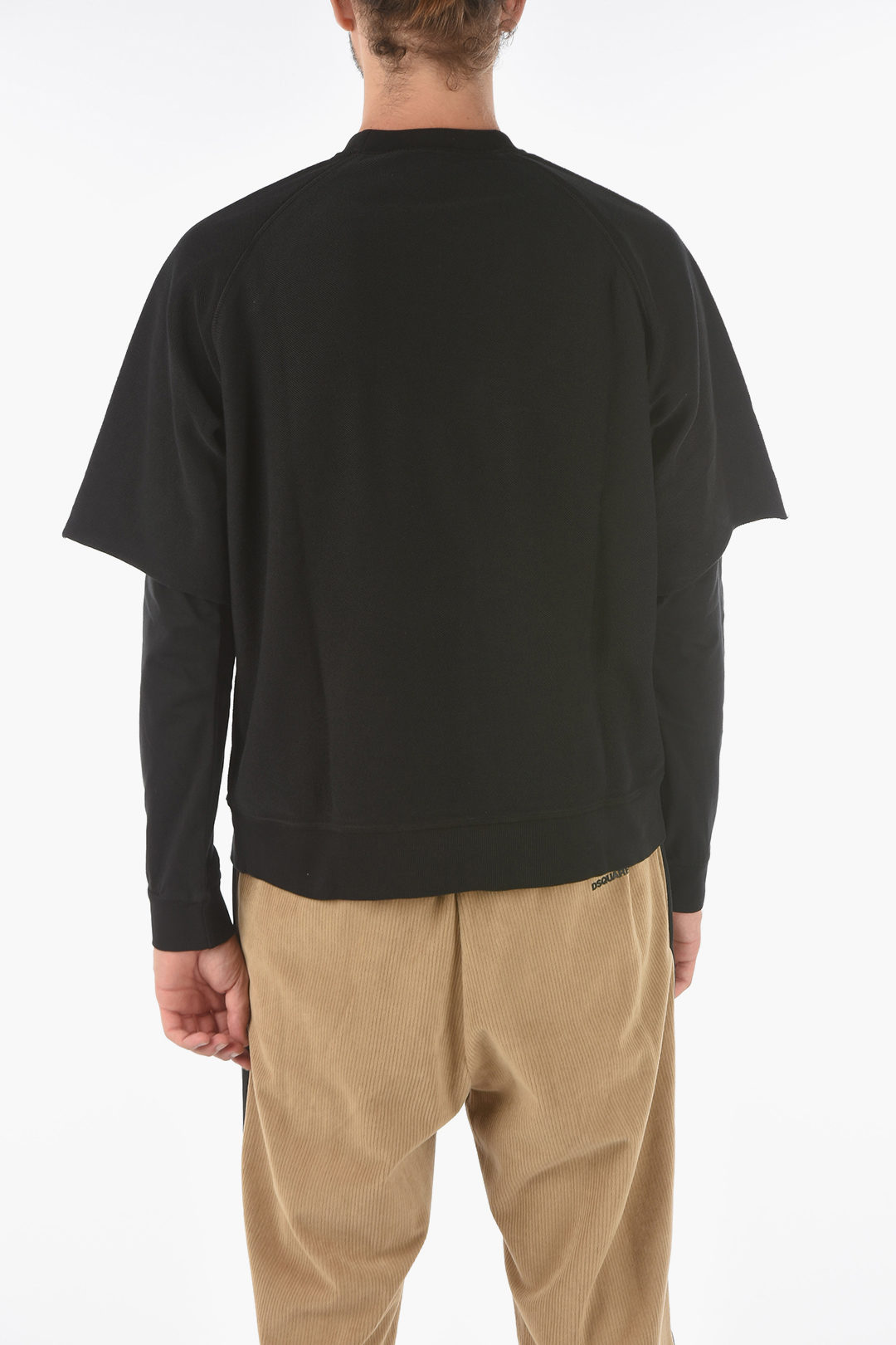 Dsquared2 Doublelayer crewneck COOL FIT sweatshirt men Glamood Outlet
