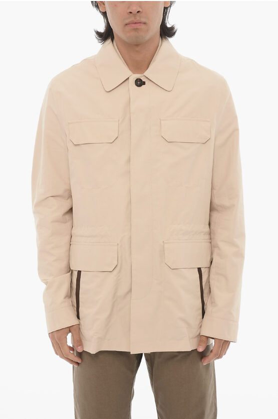 Corneliani Double-layered Blazer With Hidden Placket