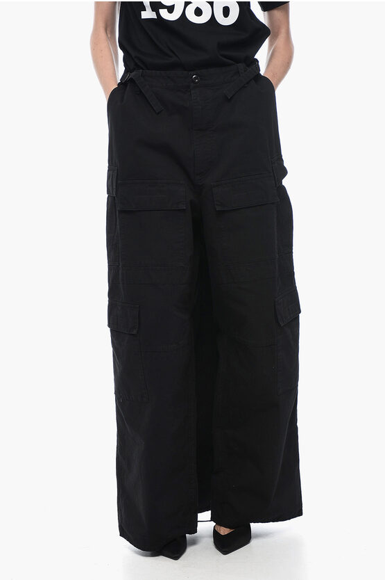 Shop Balenciaga Double-layered Skirt-pants