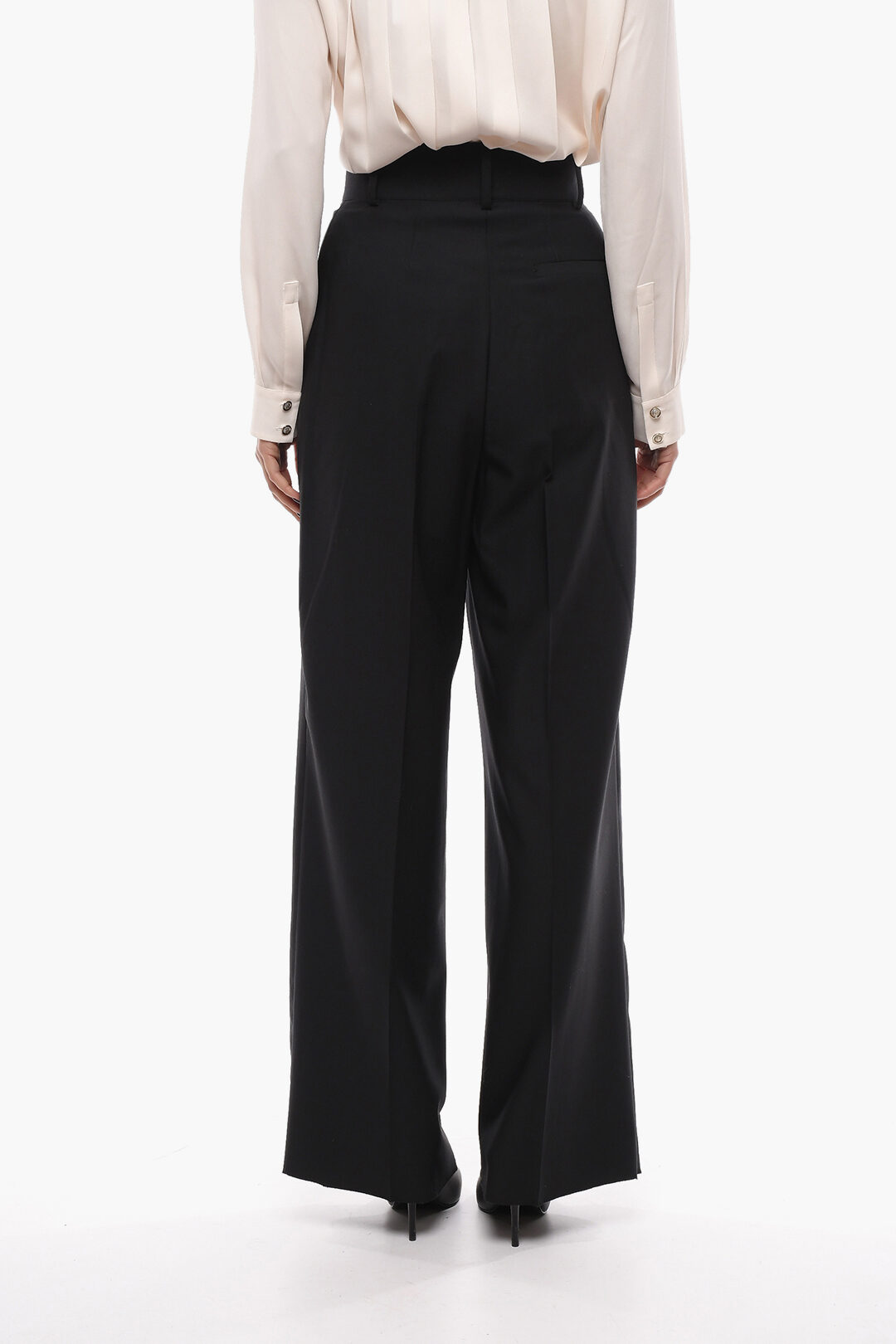 【関税&送料込】Ferragamo Espresso Flared Pants Five pocket trouser - Women | Ferragamo