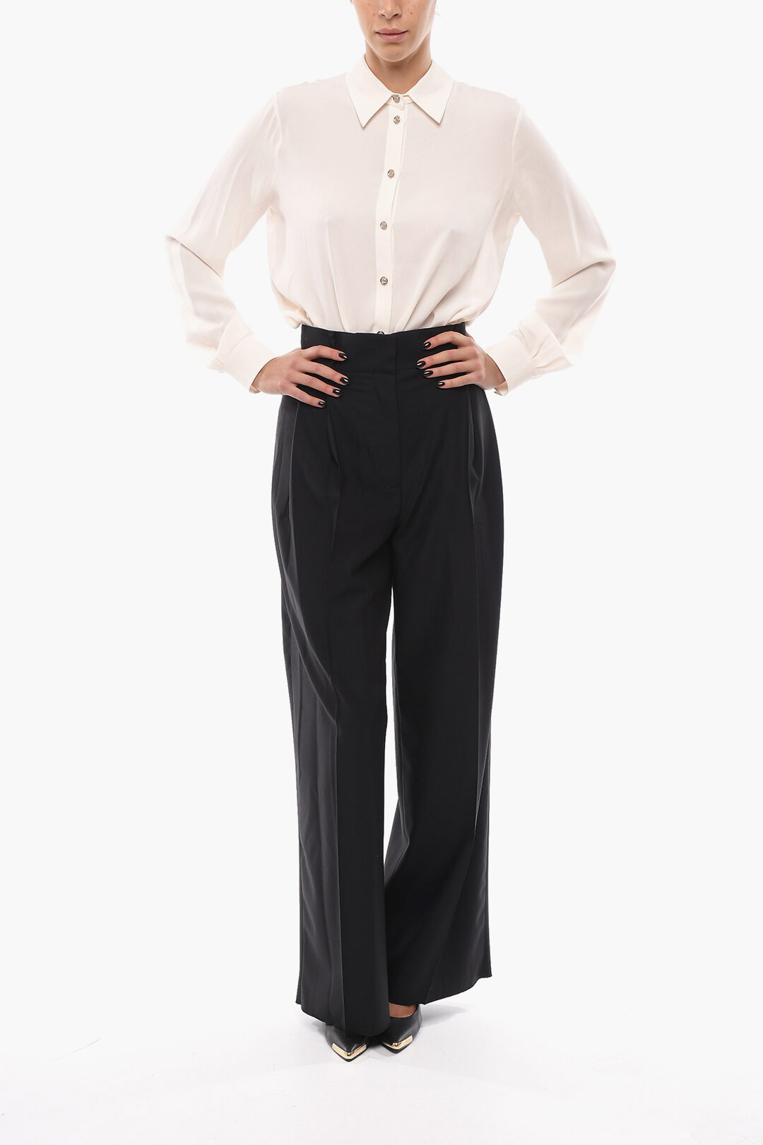 パンツ FERRAGAMO ESPRESSO FLARED PANTS セール】合皮カーゴパンツ（カーゴパンツ）｜Figments