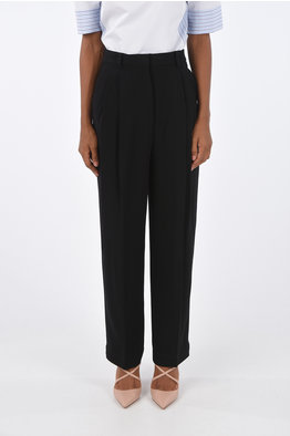 Outlet Tory Burch Formal Trousers Black Autumn Winter sale