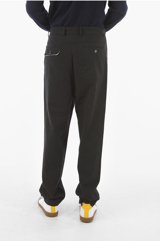 Undercover Double Pleated Pants with Belt Loops men - Glamood Outlet