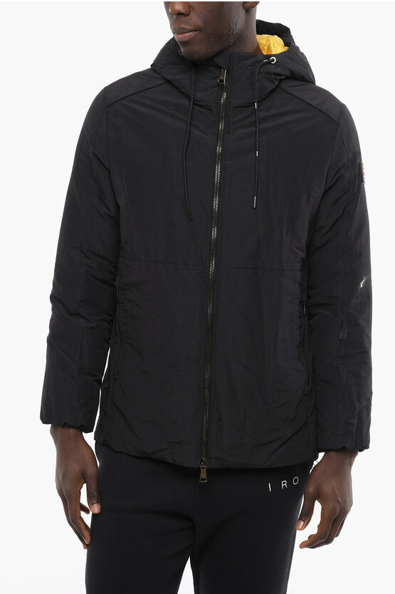 Tatras Down Ganamado Jacket With Colored Inner And Logo Patch In Black