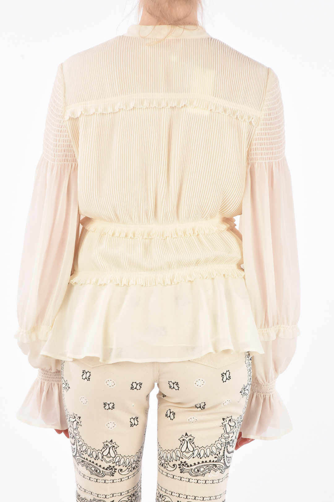 トップス bibiy stella blouse Tory Burch Draped STELLA Blouse women - Glamood Outlet