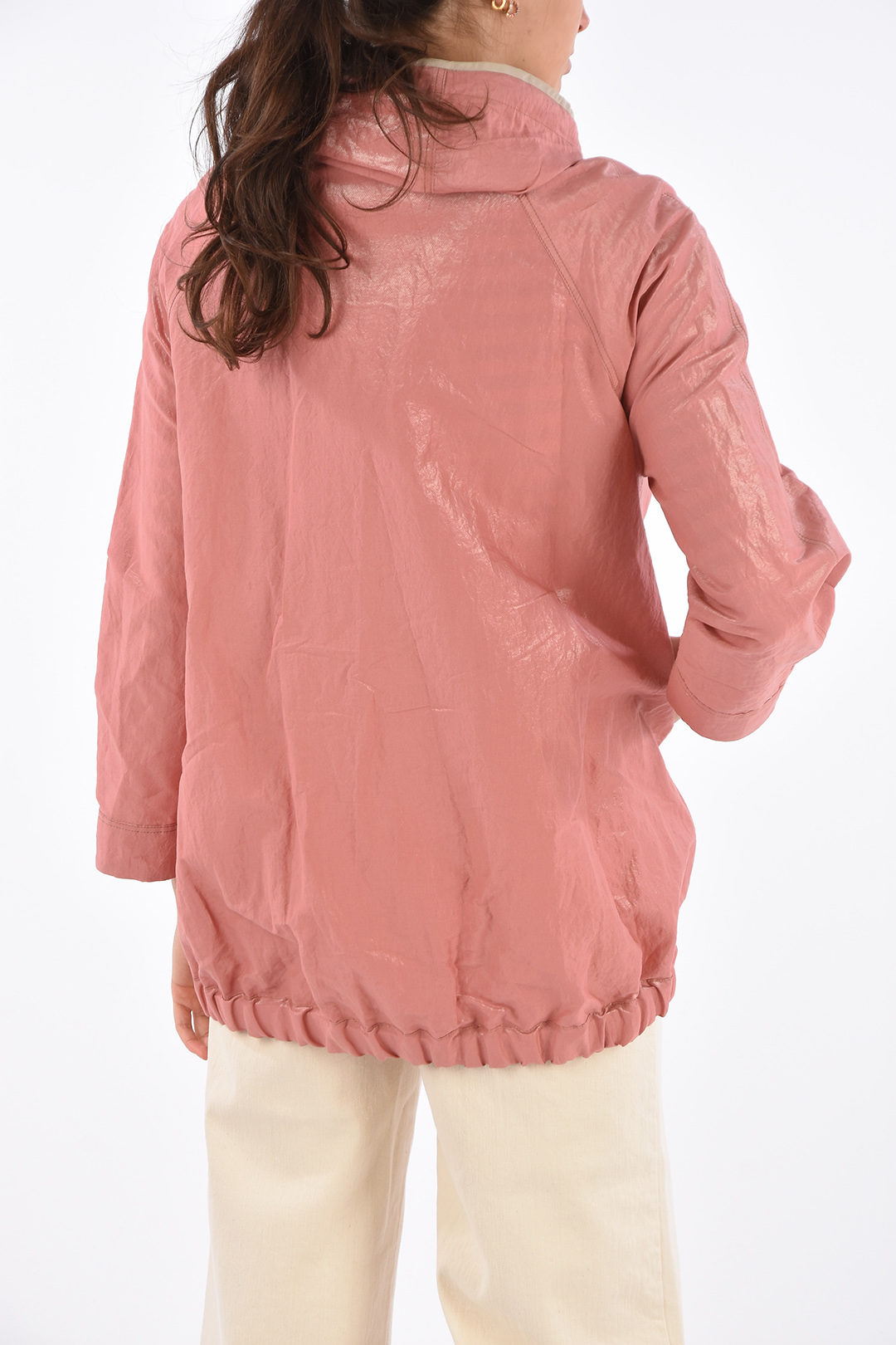 ジャケット BRUNELLO CUCINELLI Women Jackets MFRAN7896 C134 Pink Waterproof jacket BRUNELLO CUCINELLI MFRAN7896 C134 - Ancote