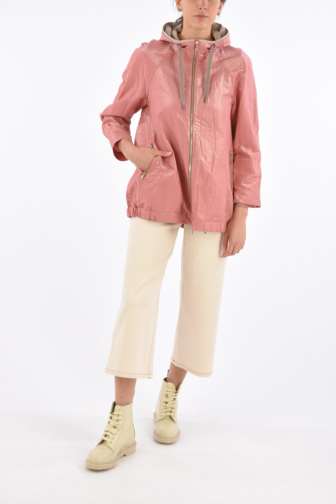 ジャケット BRUNELLO CUCINELLI Woman Jacket Pink MFRAN7896 C134 BRUNELLO CUCINELLI: Jacket woman - Pink | Brunello Cucinelli