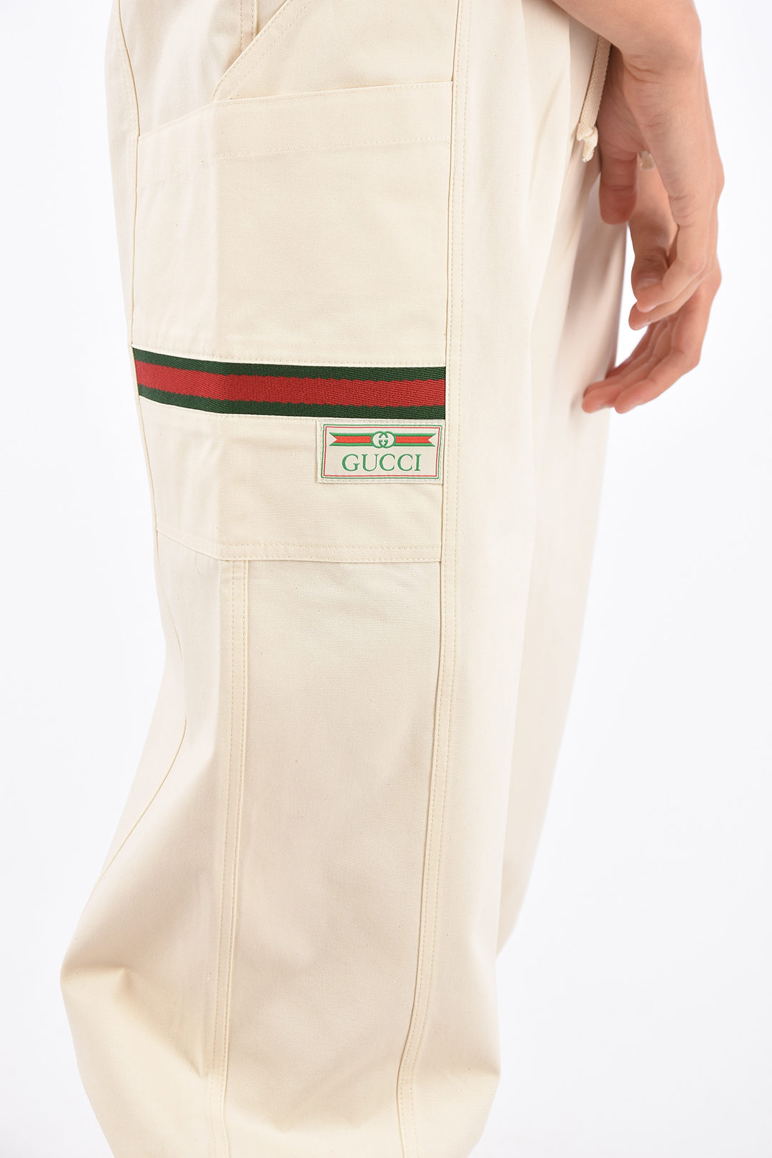 Gucci drawstring pants with elastic ankle band women - Glamood Outlet
