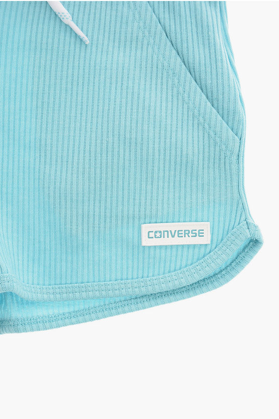 Drawstring ribbed Shorts