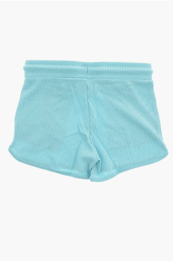 Drawstring ribbed Shorts