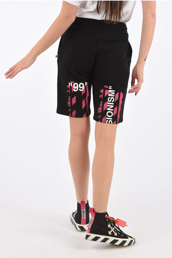 Off-White Drawstring Sweat Shorts women - Glamood Outlet