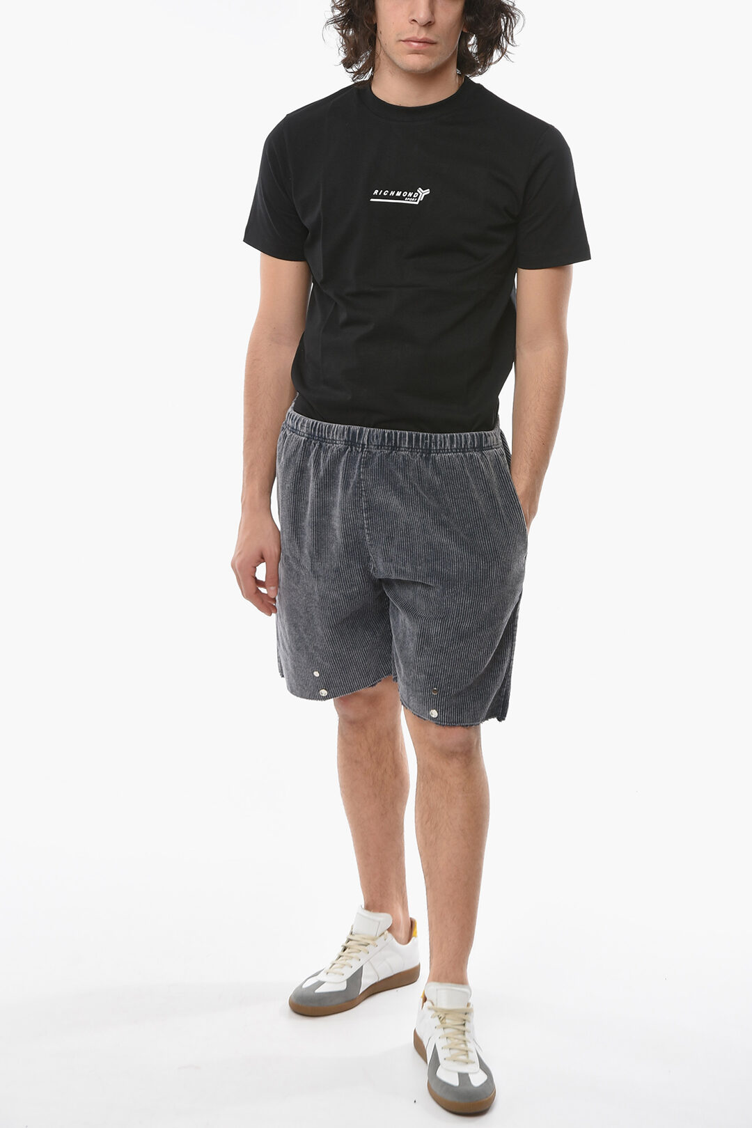 Corduroy sale drawstring shorts